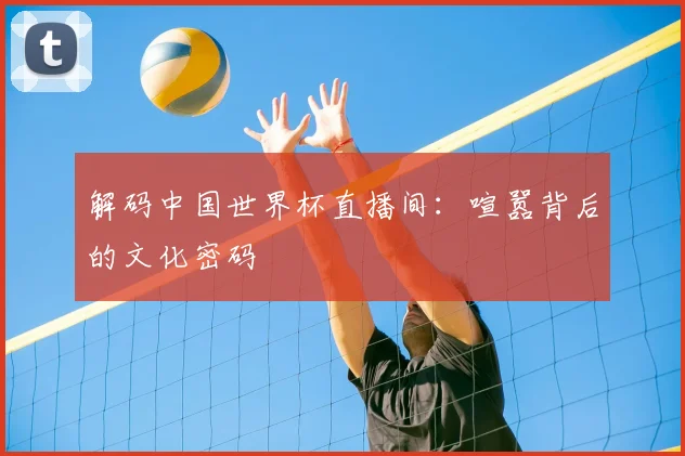 解码中国世界杯直播间：喧嚣背后的文化密码
